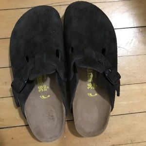 Berkinstock Boston in brown // brand new